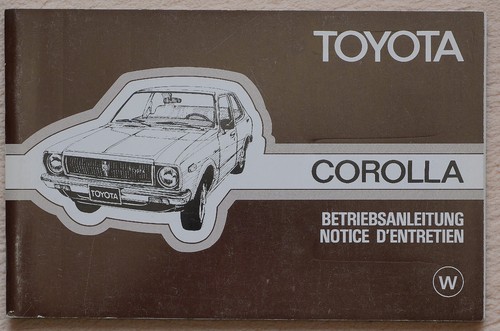 Betriebsanleitung toyota - betriebsanleitung,