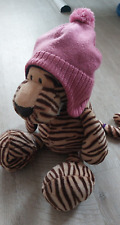 Mütze Strickmütze pink Fleece warm 104 116 122 128 Mädchen