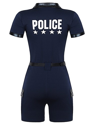 Damen polizistin kostüm - polizistin,