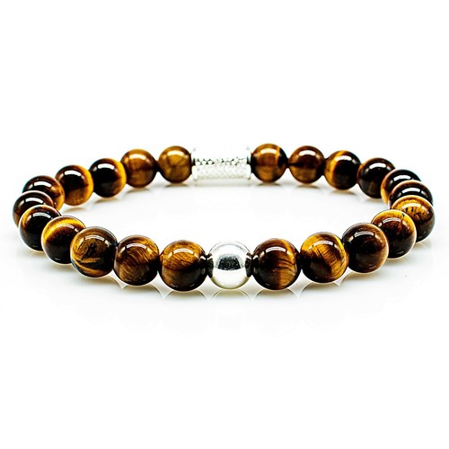 Tigerauge 925 sterling silber - tigerauge,