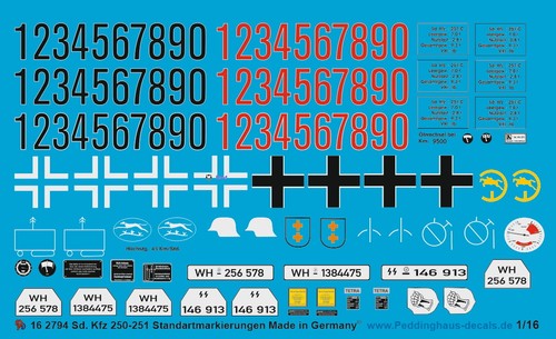 Peddinghaus decals 2794 - peddinghaus-decals, 1/16