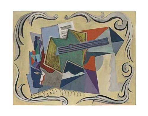 Pablo picasso foto gitarre - foto,