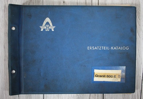 Original hanomag granit 500 - granit,