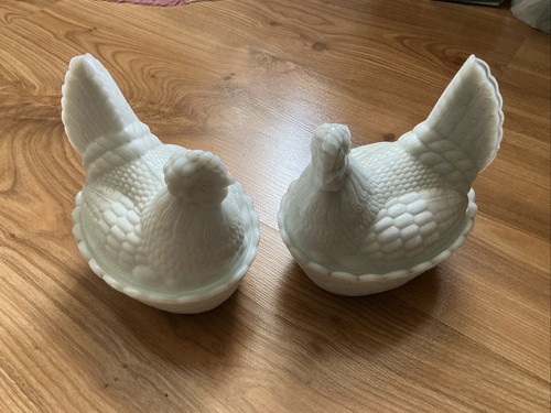 Vintage glas butterhuhn - glas,
