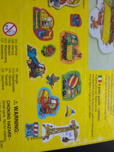 Haba kinderpuzzle baustelle - kinderpuzzle,