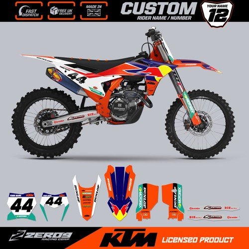 Ktm motocross grafik - ktm, custom