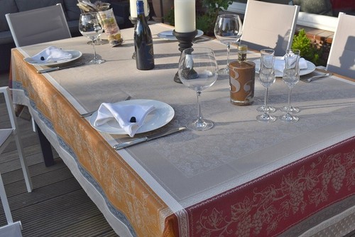 Jacquard tischdecke baumwolle - jacquard,