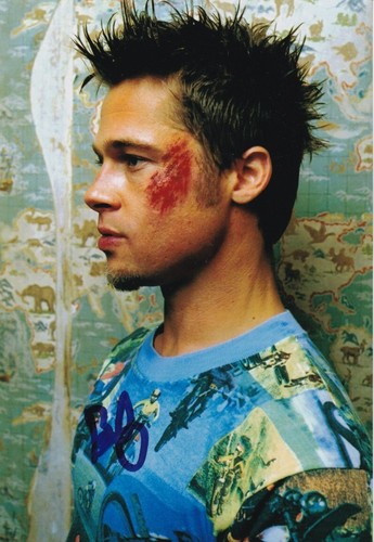 Brad pitt signed - brad, autogramm