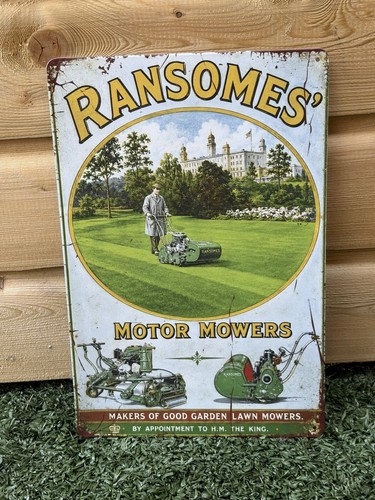 Ransomes motormäher - ransomes,