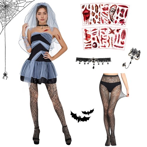 Halloween kostüm zombie braut - halloween, kostüm,zombie