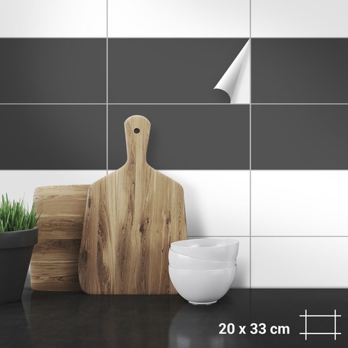 Fliesenaufkleber 33 cm - fliesenaufkleber,