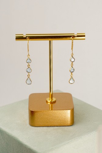 Karat gold aquamarin - 18,