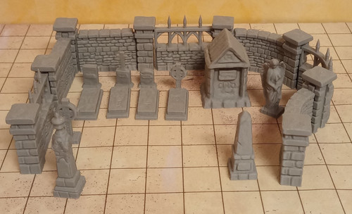 Tabletop terrain graveyard - tabletop,