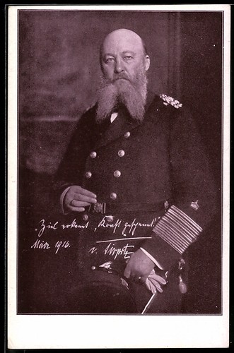 Portrait großadmiral - ak,