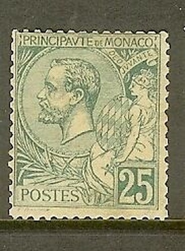 Monaco briefmarke stempel - briefmarke,