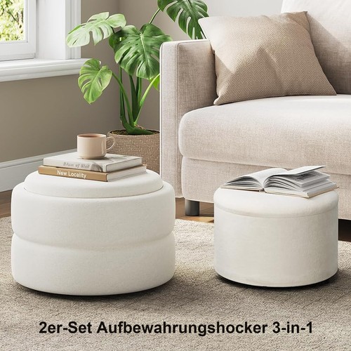 2er set aufbewahrungshocker - 2er-set,