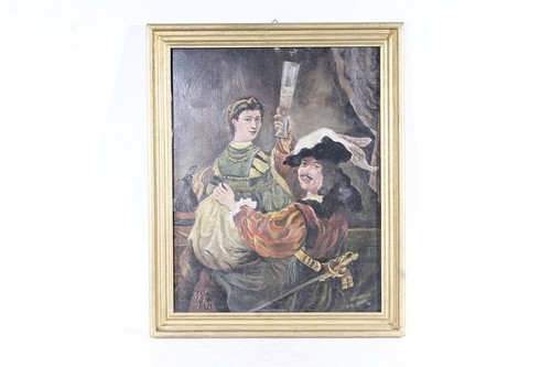 Alter bilderrahmen 66cm - bilderrahmen,