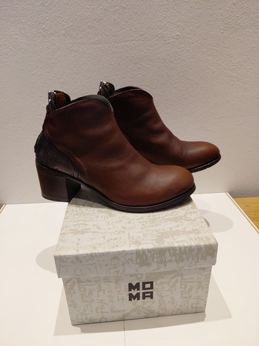 Moma damen leder stiefeletten - moma,