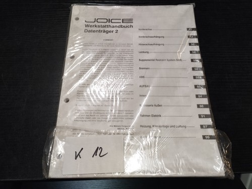 K12 kia werkstatthandbuch - k12,
