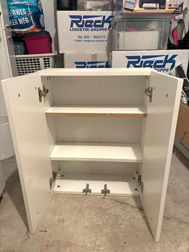 Badezimmer wandschrank weiß - -wandschrank,