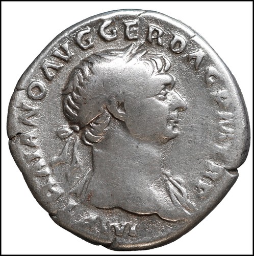 Trajan denarius alte - trajan,