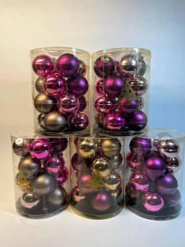 Weihnachtskugeln neu glas - neu,