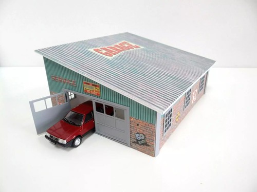 Backstein service garage mit - garage,