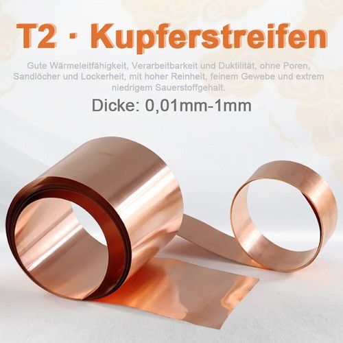 Meter kupferband folieband - 1,