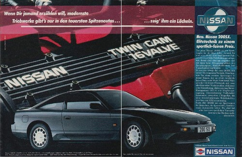 Nissan 200 reklame - 200,