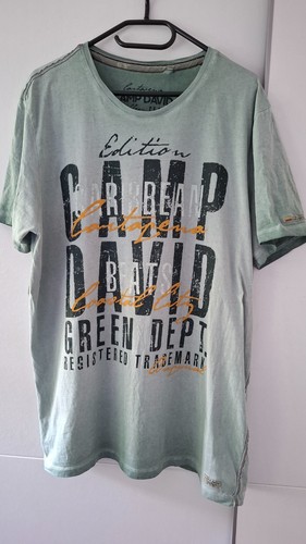 Camp david shirt 2xl xxl - camp, grÜn