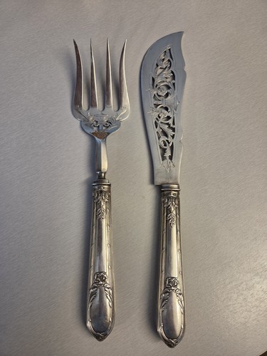 Antikes fischbesteck - antikes,
