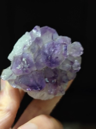 121g amethyst geode druse - 121g,