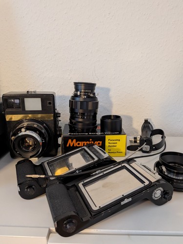 Mamiya super mit drei sekor - mamiya,