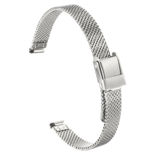 Edelstahl mesh armbanduhr 8mm - mesh,