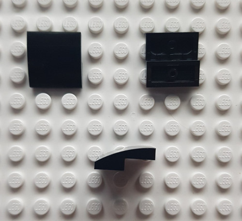 12x lego dachstein gebogen - lego,