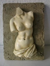Altes wandrelief weiblicher - altes,