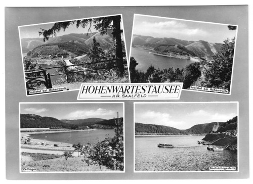 Saalfeld saale - ak,,