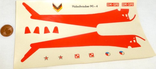 Hubschrauber plasticart - hubschrauber, mi-4