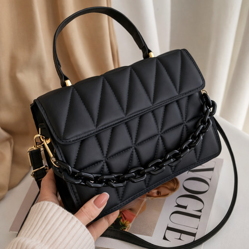 Damen handtasche schwarz - handtasche,