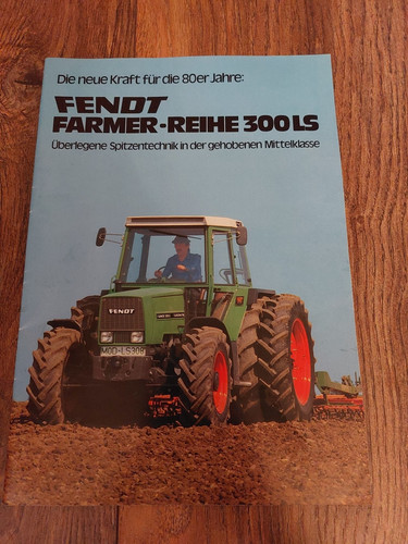 Original prospekt fendt - fendt, farmer