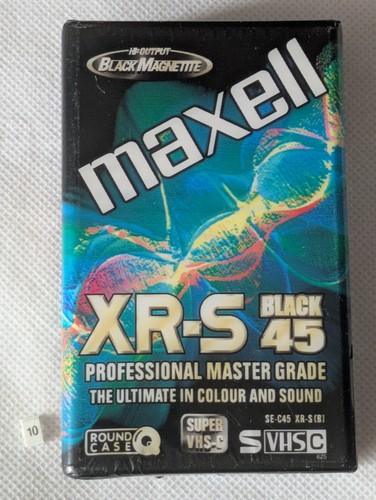 Maxell vhs s 45min - xr-s,