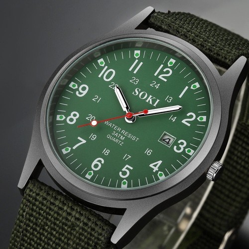 Herren nylon quarz - quarz, armbanduhr