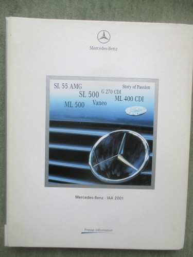 Mercedes benz iaa 2001 - benz,