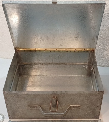 Alter metall koffer kiste - alter,