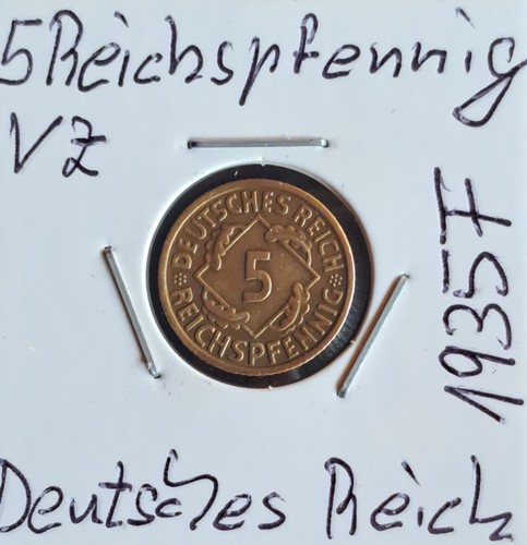 Reichspfennig 1935 f - 5,