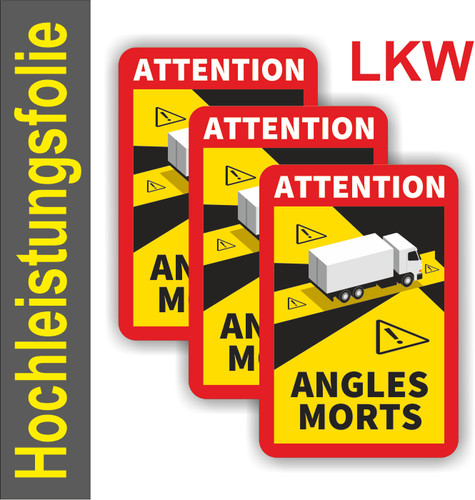 Angles morts aufkleber - angles,