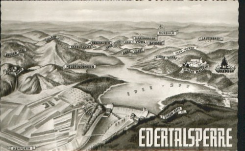 Edertal edertalsperre - edertal,