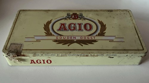 Große agio zigarren - zigarren, blechdose