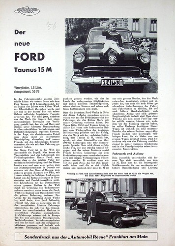 223481 ford taunus - taunus,