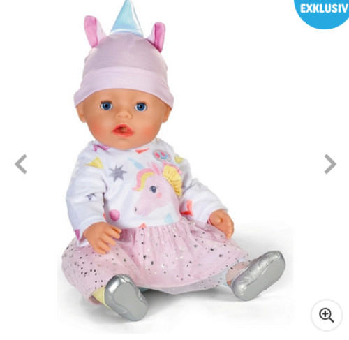 Zapf baby born puppe - zapf, emma